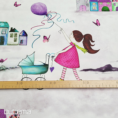 Tessuto decorativo per bambini BAMBINA