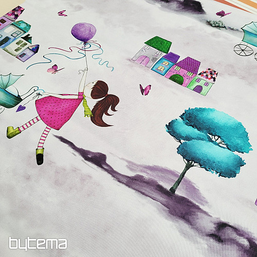 Tessuto decorativo per bambini BAMBINA