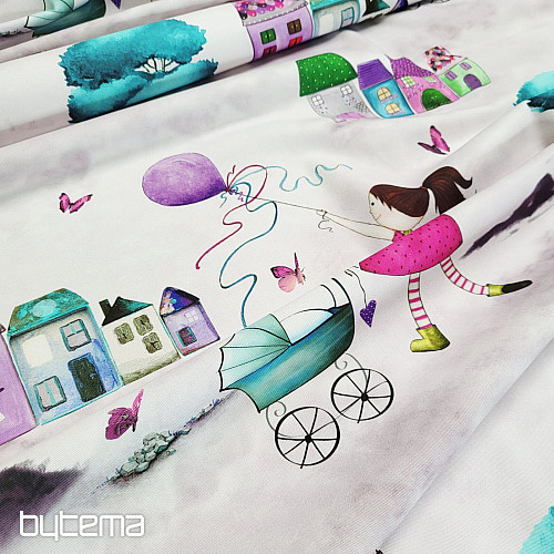 Tessuto decorativo per bambini BAMBINA