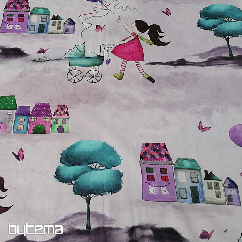 Tessuto decorativo per bambini BAMBINA