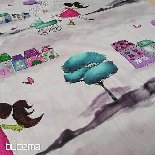 Tessuto decorativo per bambini BAMBINA