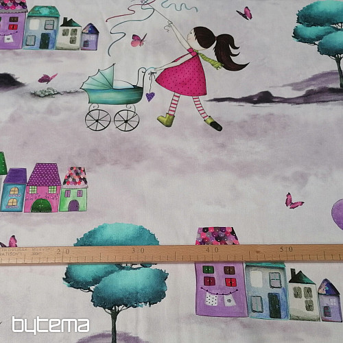 Tessuto decorativo per bambini BAMBINA