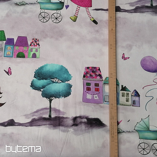 Tessuto decorativo per bambini BAMBINA