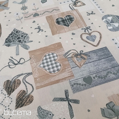 Tessuto decorativo TM PATCHWORK beige