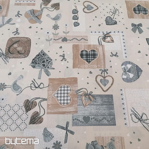 Tessuto decorativo TM PATCHWORK beige