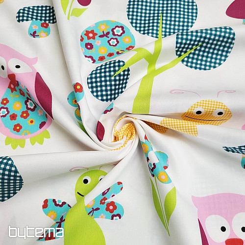 Tessuto decorativo per bambini MERRY FOREST