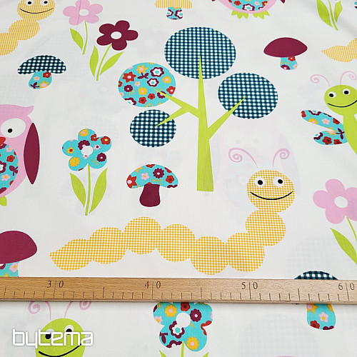 Tessuto decorativo per bambini MERRY FOREST