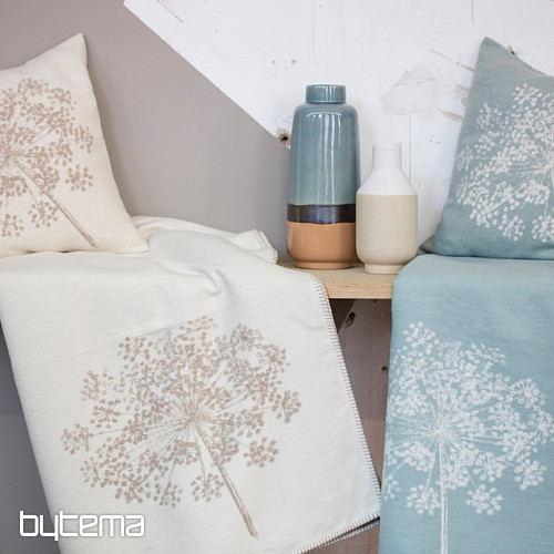 Coperta in cotone DF JADE beige 150x200 cm