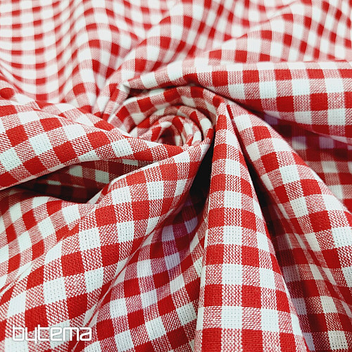 Tessuto decorativo KANAFAS rosso 0,5x0,5 cm