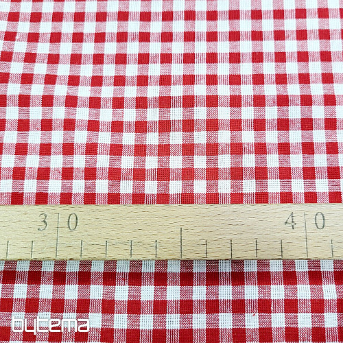 Tessuto decorativo KANAFAS rosso 0,5x0,5 cm