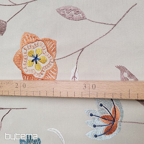 Fiori decorativi ricamati in tessuto RICHMOND multi