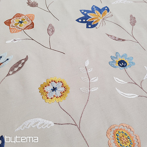 Fiori decorativi ricamati in tessuto RICHMOND multi