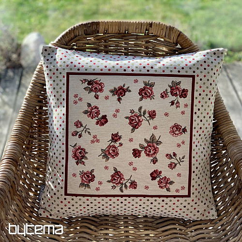 Fodera per cuscino con arazzo ROSE