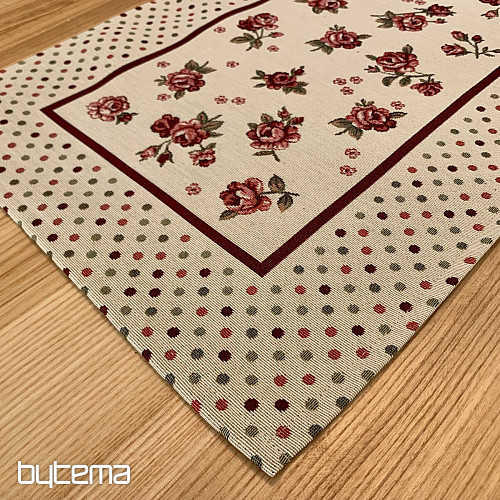 Tovaglia arazzo e scialle ROSE