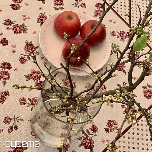 Tovaglia arazzo e scialle ROSE