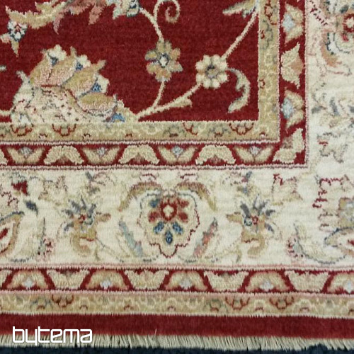 Tappeto di lusso in lana DJOBIE ORIENT rosso
