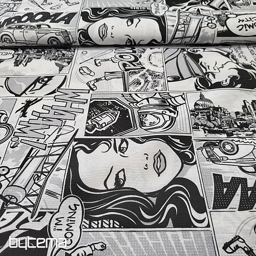 Tessuto decorativo KOMIKS SPACE