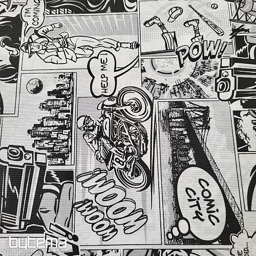 Tessuto decorativo KOMIKS SPACE