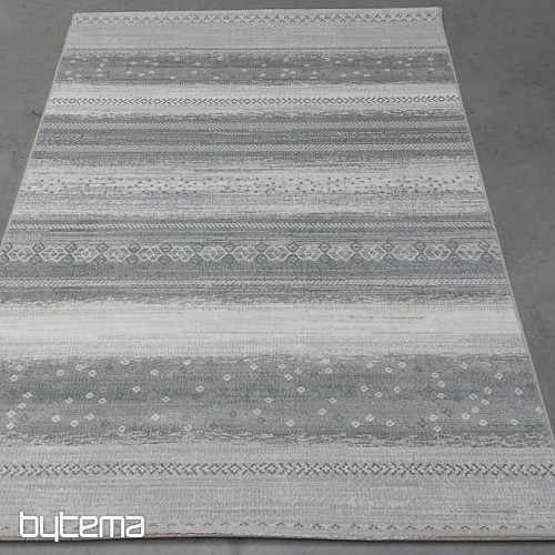 tappeto moderno FONT grigio verde