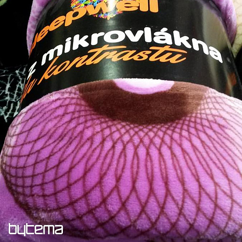 Coperta di pecora - bolla viola