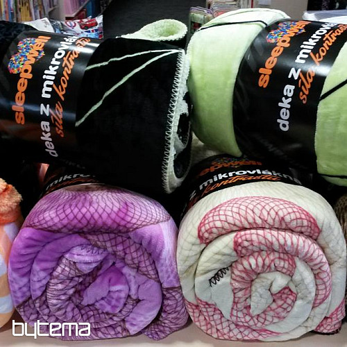 Coperta di pecora - bolla color crema