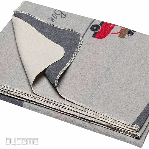 Coperta in cotone DF SILVRETTA 140x200 cm