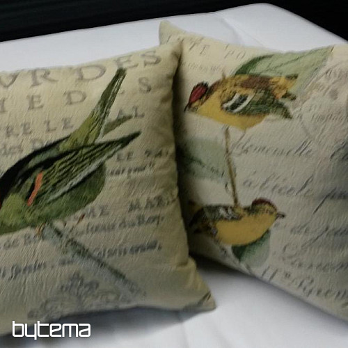 Copertura decorativa UCCELLI verde