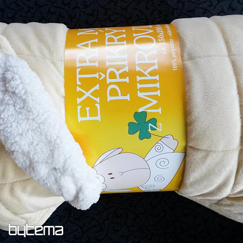 Coperta in microfibra EXTRA SOFT PECORA punto panna