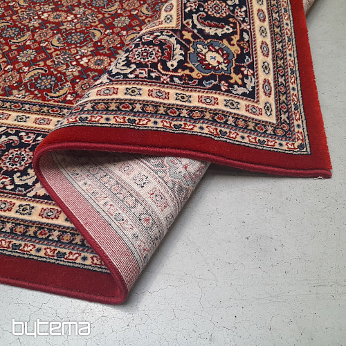 Tappeto classico in lana ORIENT fantasia all-over bordeaux