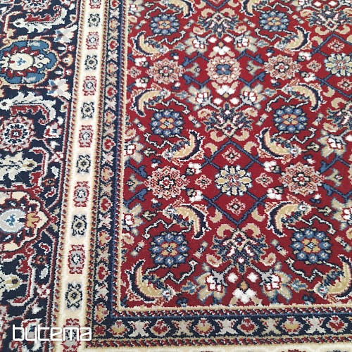 Tappeto classico in lana ORIENT fantasia all-over bordeaux