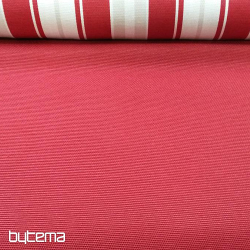 Striscia decorativa in tessuto rosso