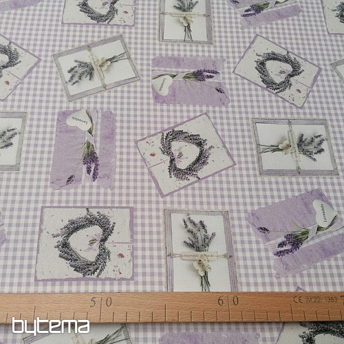 Tessuto decorativo LAVENDER CHAMP C