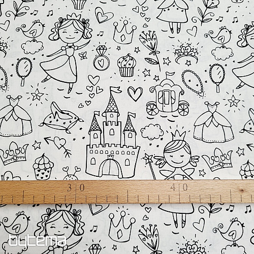 Tessuto per pittura PRINCESS