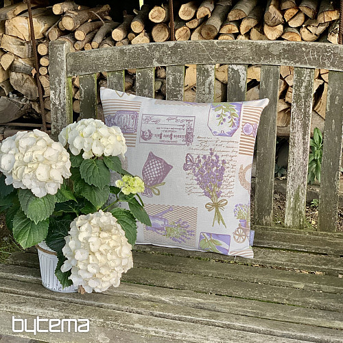 Fodera per cuscino arazzo decorativo LAVANDA