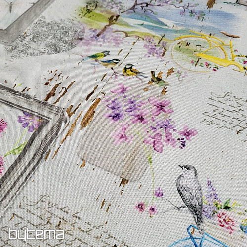 Tessuto decorativo ROMANTIC I digitale