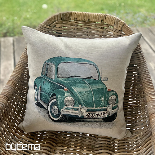 Fodera per cuscino arazzo VW BEETLE TURCHESE
