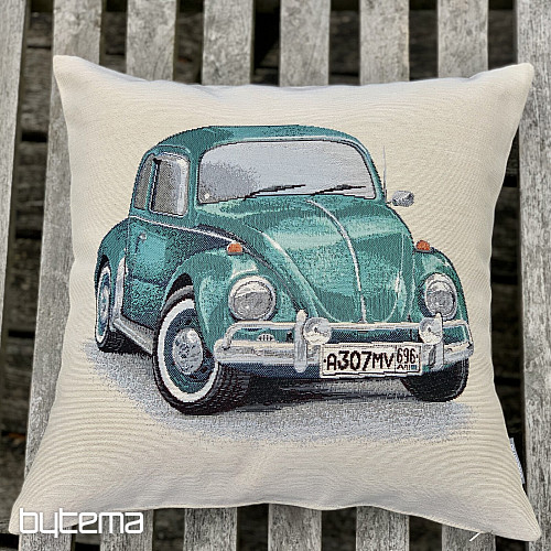 Fodera per cuscino arazzo VW BEETLE TURCHESE