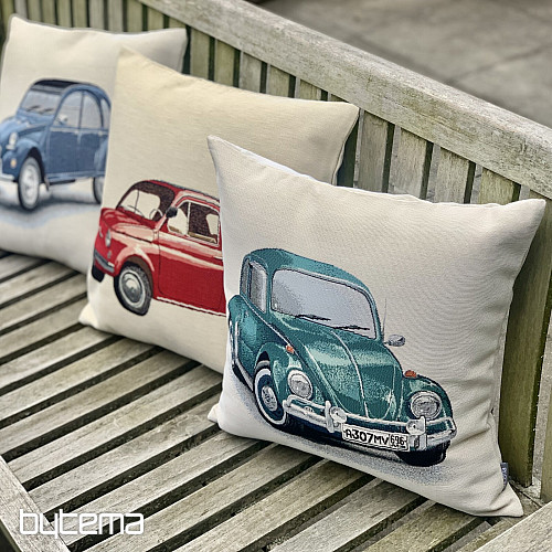 Fodera per cuscino arazzo VW BEETLE TURCHESE