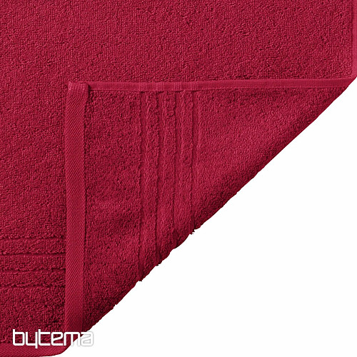 Asciugamano e telo bagno di lusso MADISON 279 rosso