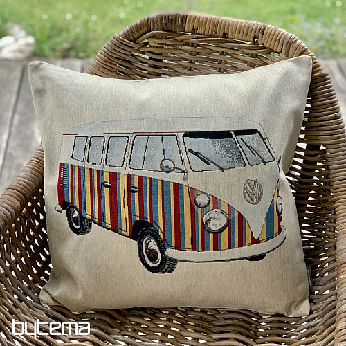 Fodera per cuscino arazzo VW HIPPIE BUS