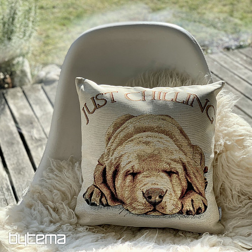 Fodera per cuscino con arazzo PES JUST CHILLING