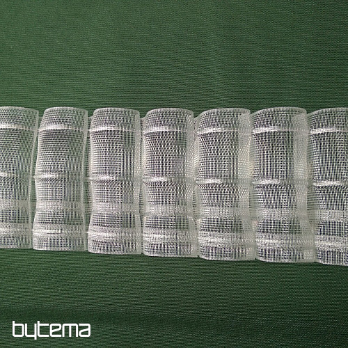 Nastro per tende svasato 8 cm, 1:2