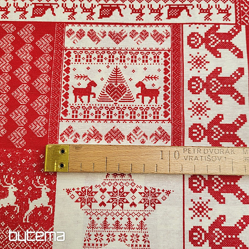 Tessuto decorativo natalizio ORNAMAYO