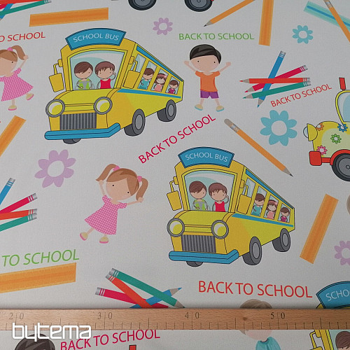 Tessuto decorativo 10027-03 RITORNO A SCUOLA