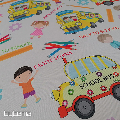 Tessuto decorativo 10027-03 RITORNO A SCUOLA