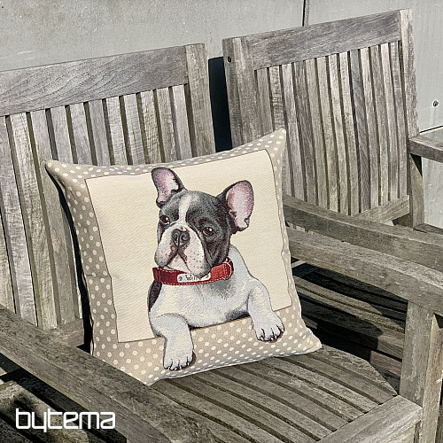 Fodera per cuscino arazzo BULLDOG FRANCESE