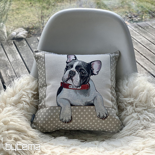 Fodera per cuscino arazzo BULLDOG FRANCESE