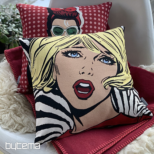 Federa per cuscino arazzo COMICS WOMAN II