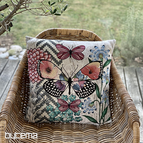 Fodera per cuscino arazzo FEEL BUTTERFLY 1