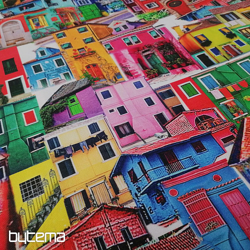 Tessuto decorativo CASAS digitale